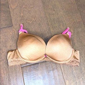 Pink Victoria’s Secret Push Up Bra